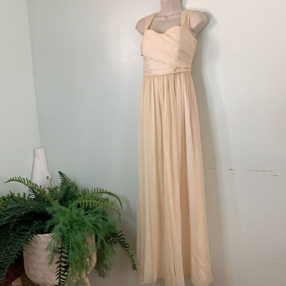 J.CREW MAXI WEDDING, PROM DRESS SIZE 4‎ - Picture 1 of 6
